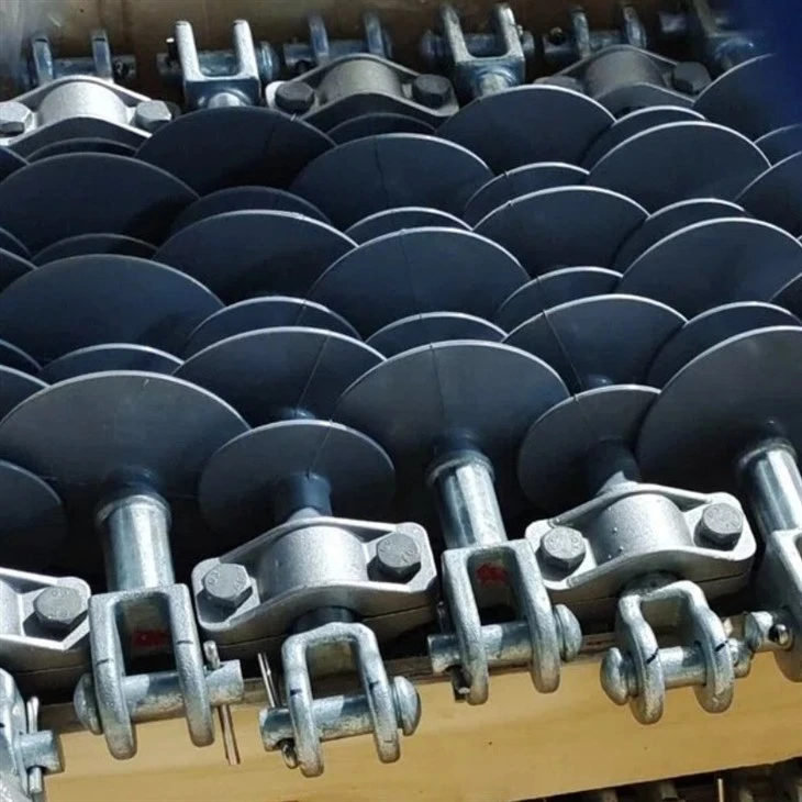 15kV 70kN Tension Insulator with Double Clevis Fitting